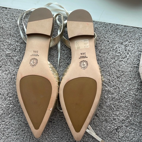 Sarah flint flats - used good condition size 39 1/2. Handmade in Italy - Picture 7 of 10